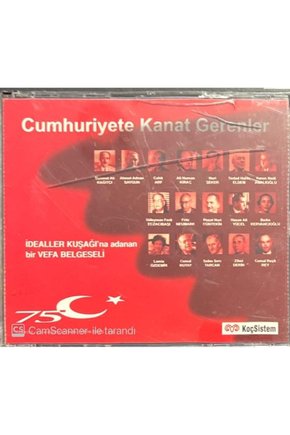 (PLAK DEĞİLDİR CD DİR) Cd Cumhuriyete Kanat Gerenler Triple Cd