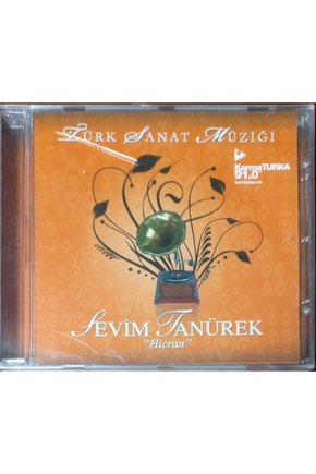 (PLAK DEĞİLDİR CD DİR) Cd Sevim Tantürk  Hicran  Açılmamış Jelatininde Cd