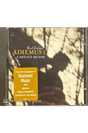 (PLAK DEĞİLDİR CD DİR) Cd Karl Jenkins Adiemuz 2 Cantata Mundi Cd