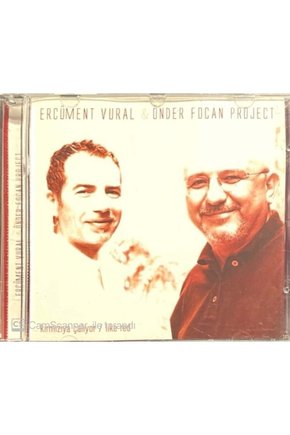 (PLAK DEĞİLDİR CD DİR) Cd Ercüment Vural & Önder Focan Project Kırmızıya Çalıyor Cd