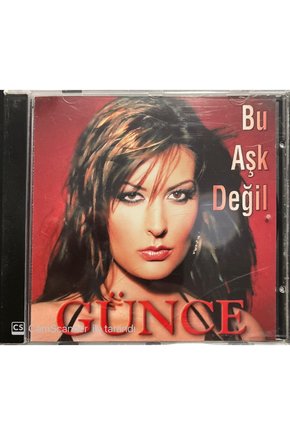 (PLAK DEĞİLDİR CD DİR) Cd Günce Bu Aşk Değil Cd