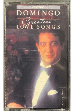 Placido Domingo Greatest Love Songs Kaset