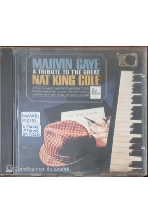 (PLAK DEĞİLDİR CD DİR) Cd Marvin Gaye A Triburte To The Great Nat King Cole Cd