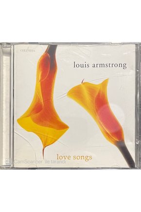 (PLAK DEĞİLDİR CD DİR) Cd Louis Armstron Love Songs Jazz Cd
