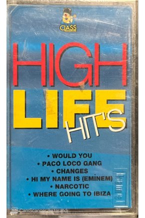 High Life Hits Açılmamış Jelatininde Kaset