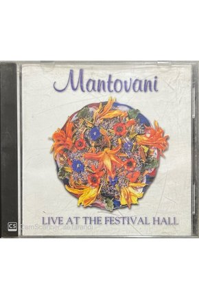 (PLAK DEĞİLDİR CD DİR) Cd Mantovani Live At The Festival Hall Cd
