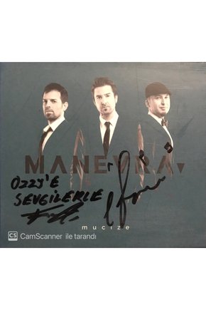 (PLAK DEĞİLDİR CD DİR) Cd Manevra Mucize Imzalı Cd