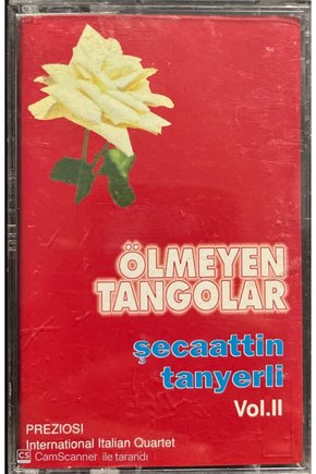 Şecaattin Tanyerli Ölmeyen Tangolar Vol.II Kaset