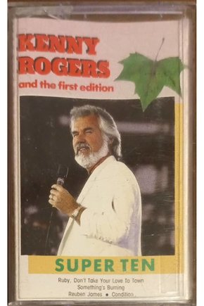 Kenny Rogers And The First Edition Süper Ten Kaset