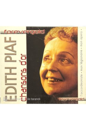 (PLAK DEĞİLDİR CD DİR) Cd Edith Piaf Forevergold Chansons Dor Cd