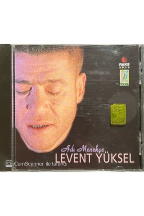 (PLAK DEĞİLDİR CD DİR) Cd Levent Yüksel Adı Menekşe Sarı Bandrollü Cd