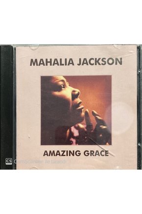 (PLAK DEĞİLDİR CD DİR) Cd Mahalia Jackson Amazing Grace Cd