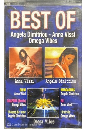 The Best Of Angela Dimitriou Anna Vissi Omega Vibes Kaset