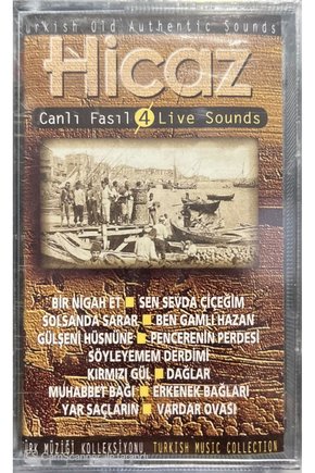 Hicaz Canlı Fasıl 4 Açılmamış Jelatininde Kaset