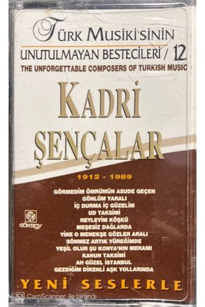 Kadri Şençallar 1912-1989 Açılmamış Jelatininde Kaset