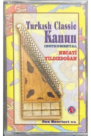 Necati Yıldızdoğan Turkish Classic Kanun Instrumental Açılmamış Jelatininde Kaset