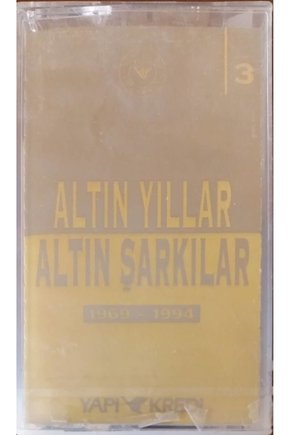 Altın Yıllar Altın Şarkılar 3 Açılmamış Jelatininde Kaset