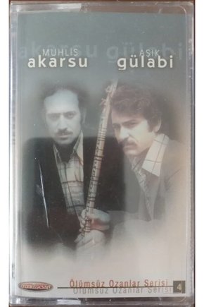 Muhlis Akarsu Aşık Gülabi Ölümsüz Ozanlar Serisi Açılmamış Jelatininde Kaset