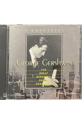 (PLAK DEĞİLDİR CD DİR) George Geshwin The Great Gershwin Decca Songbook Classic Cd