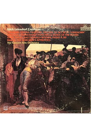 Eric Leinsdorf Conducts Espana LP Klasik Plak
