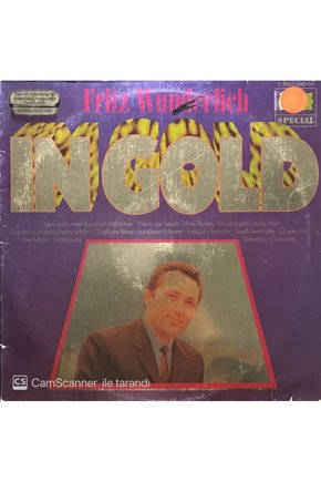 Fritz Winderlich In Gold LP Plak