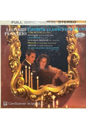 101 Strings A World Of Romance LP Plak