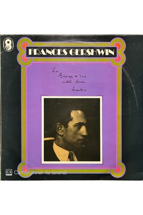 Frances Gershwin LP Plak