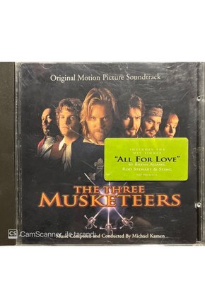 (PLAK DEĞİLDİR CD DİR) The Three Muketeers Soundtrack Cd