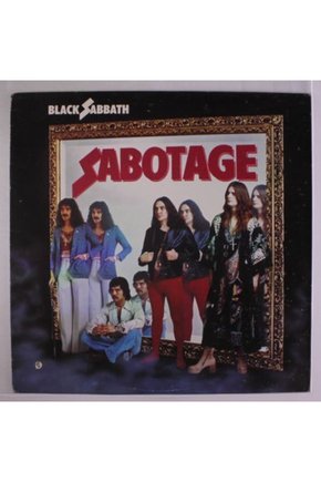 Black Sabbath Sabotage LP Plak