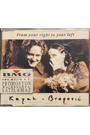 (PLAK DEĞİLDİR CD DİR) Kayah Bregovic From Your Right To Your Left Maxi Single Cd