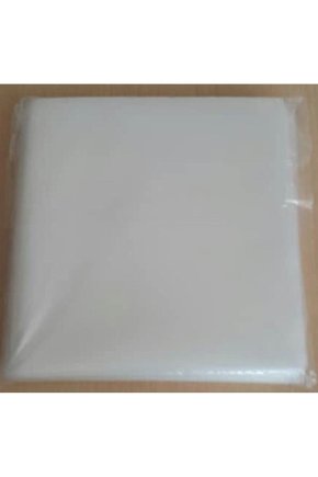 33 lük LP Plak Koruma Naylonu 25 Adet 32,50x32,50 Kalın 33 Micron, Double Lp Koyulabilir