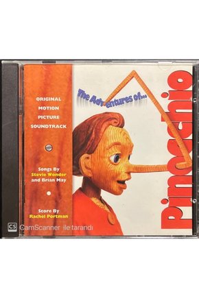 (PLAK DEĞİLDİR CD DİR) Pinocchio Soundtrack Cd