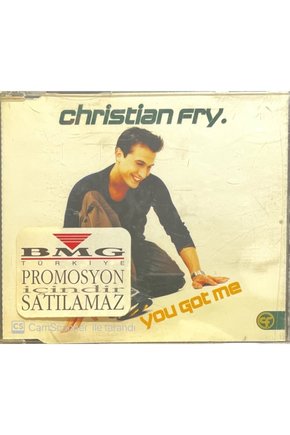 (PLAK DEĞİLDİR CD DİR) Christian Fry You Got Me Maxi Single Cd