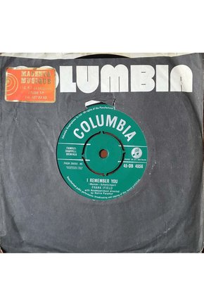 Frank İfield İ Remember You 45lik Plak