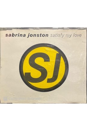 (PLAK DEĞİLDİR CD DİR) Sabrina Jonston Satisfy My Love Maxi Single Cd