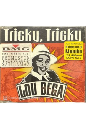 (PLAK DEĞİLDİR CD DİR) Lou Bega Tricky, Tricky Maxi Single Cd