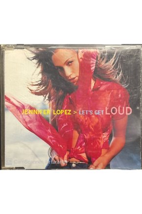 (PLAK DEĞİLDİR CD DİR) Jenifer Lopez Lets Get Loud Maxi Single Cd
