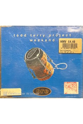 (PLAK DEĞİLDİR CD DİR) Todd Terry Project Weekend Maxi Single Cd