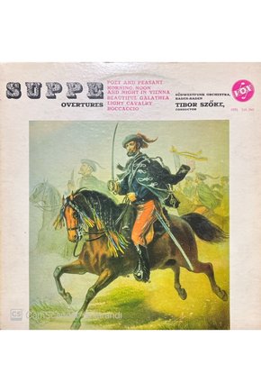 Suppe Overtures LP Plak