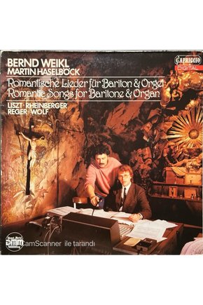 Berng Weikl Martin Haselböck LP Plak