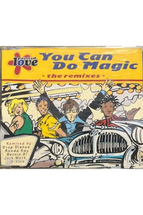 (PLAK DEĞİLDİR CD DİR) The Remixes You Can Do Magic Maxi Single Cd