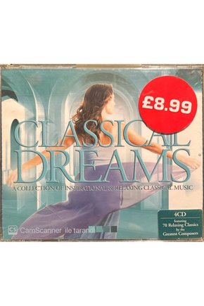 (PLAK DEĞİLDİR CD DİR) Classical Dreams Box Set 4 Cd
