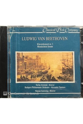 (PLAK DEĞİLDİR CD DİR) Ludwig Van Beethoven Klavierkonzert Nr.3 Cd