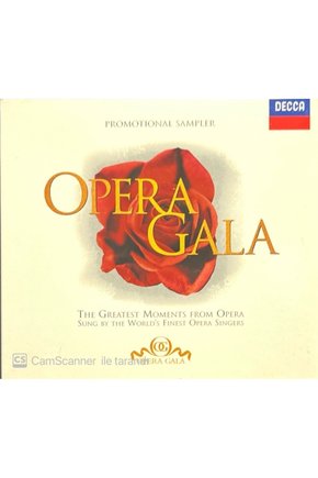 (PLAK DEĞİLDİR CD DİR) Opera Gala Cd