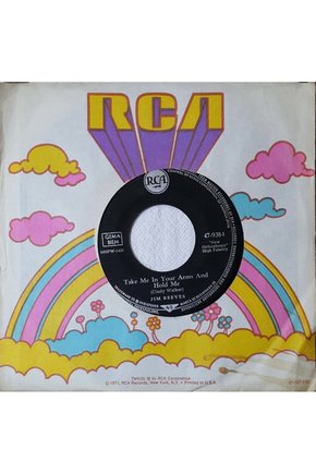 Jim Reeves Take Me İn Your Arms And 45lik Plak