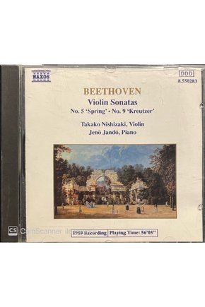 (PLAK DEĞİLDİR CD DİR) Beethoven Violin Sonatas Classic Cd
