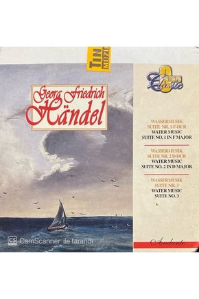 (PLAK DEĞİLDİR CD DİR) Handel Wassermusik Cd