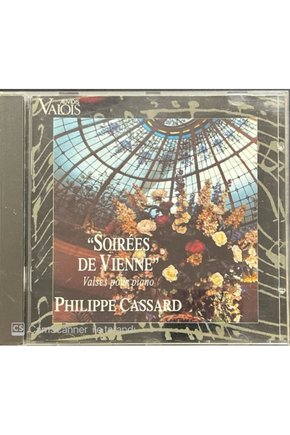 (PLAK DEĞİLDİR CD DİR) Philippe Cassard Soirees De Vienne Cd