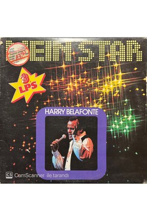Harry Belafonte Mein Star (Day-O) Triple LP Plak
