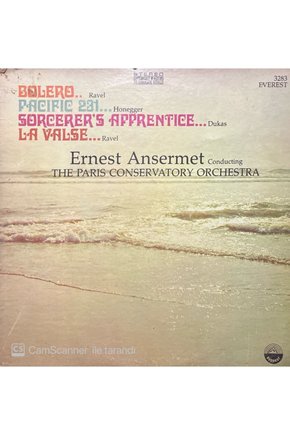 Ernest Ansermet Bolero Pacific 231 LP Plak